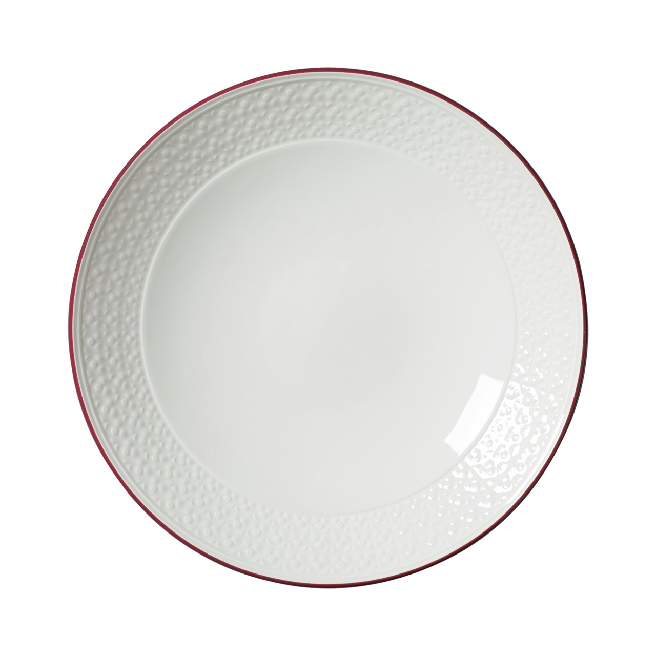 Bead Maroon Band, Coup-Bowl Accent ø 253 mm